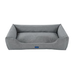 Missy®  Large Gray Rectangular Dog Bed