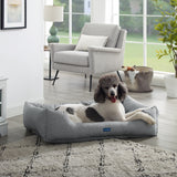 Missy®  Large Gray Rectangular Dog Bed