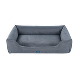 Missy® Large Navy Blue Rectangular Dog Bed