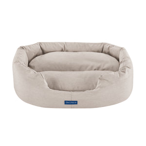 Missy®  Small Beige Round Dog Bed
