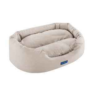 Missy®  Small Beige Round Dog Bed