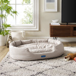 Missy® Medium Beige  Round Dog Bed