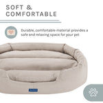 Missy® Medium Beige  Round Dog Bed