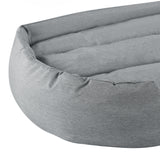 Missy® Small Gray Round Dog Bed