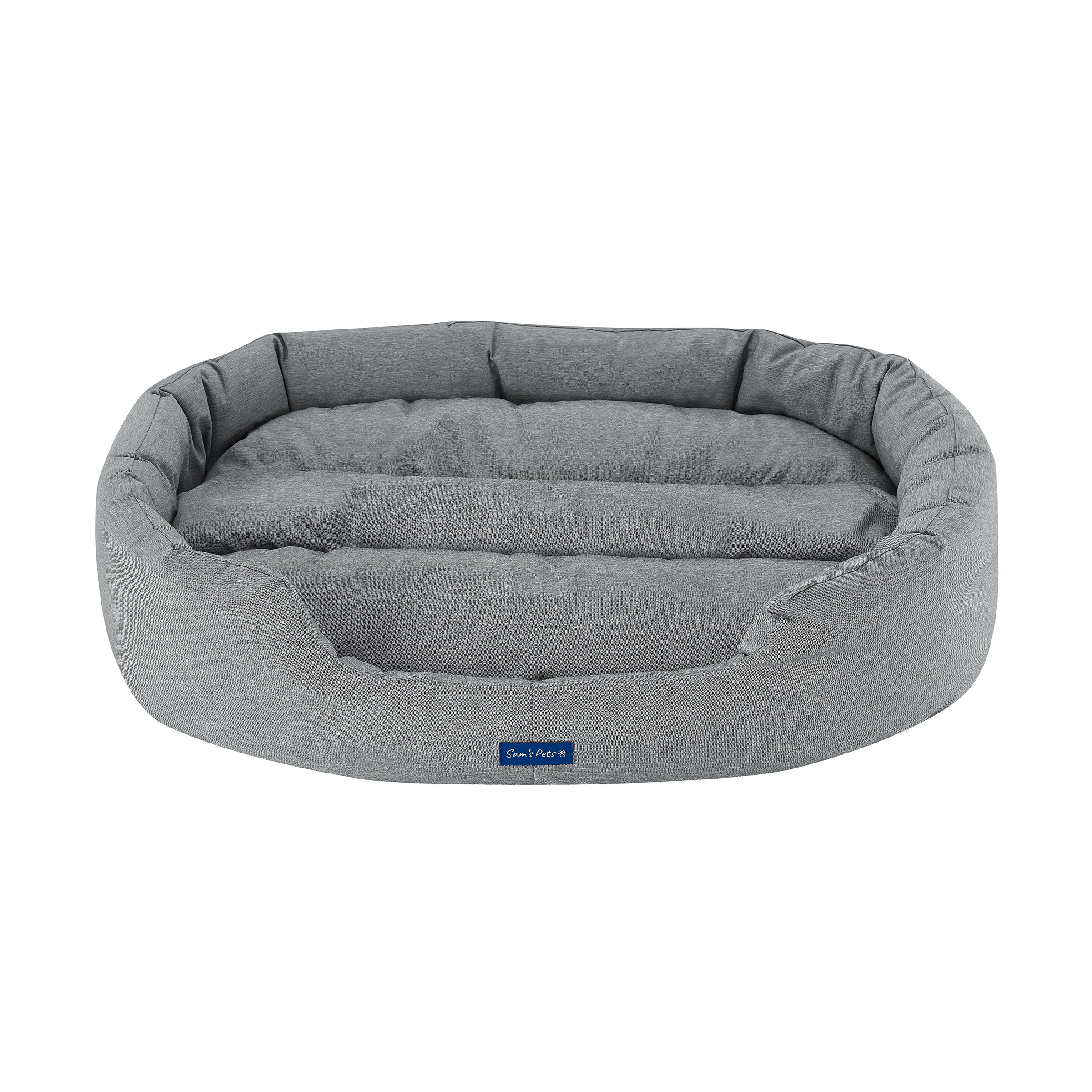 Missy® Medium Gray Round Dog Bed