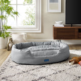 Missy® Medium Gray Round Dog Bed