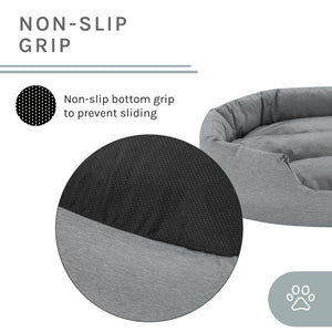 Missy® Medium Gray Round Dog Bed