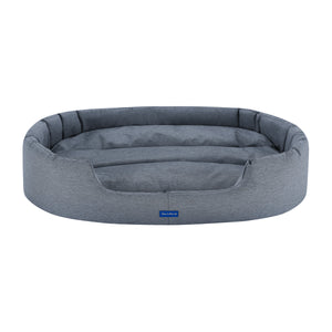 Missy® Large Navy Blue  Round Dog Bed