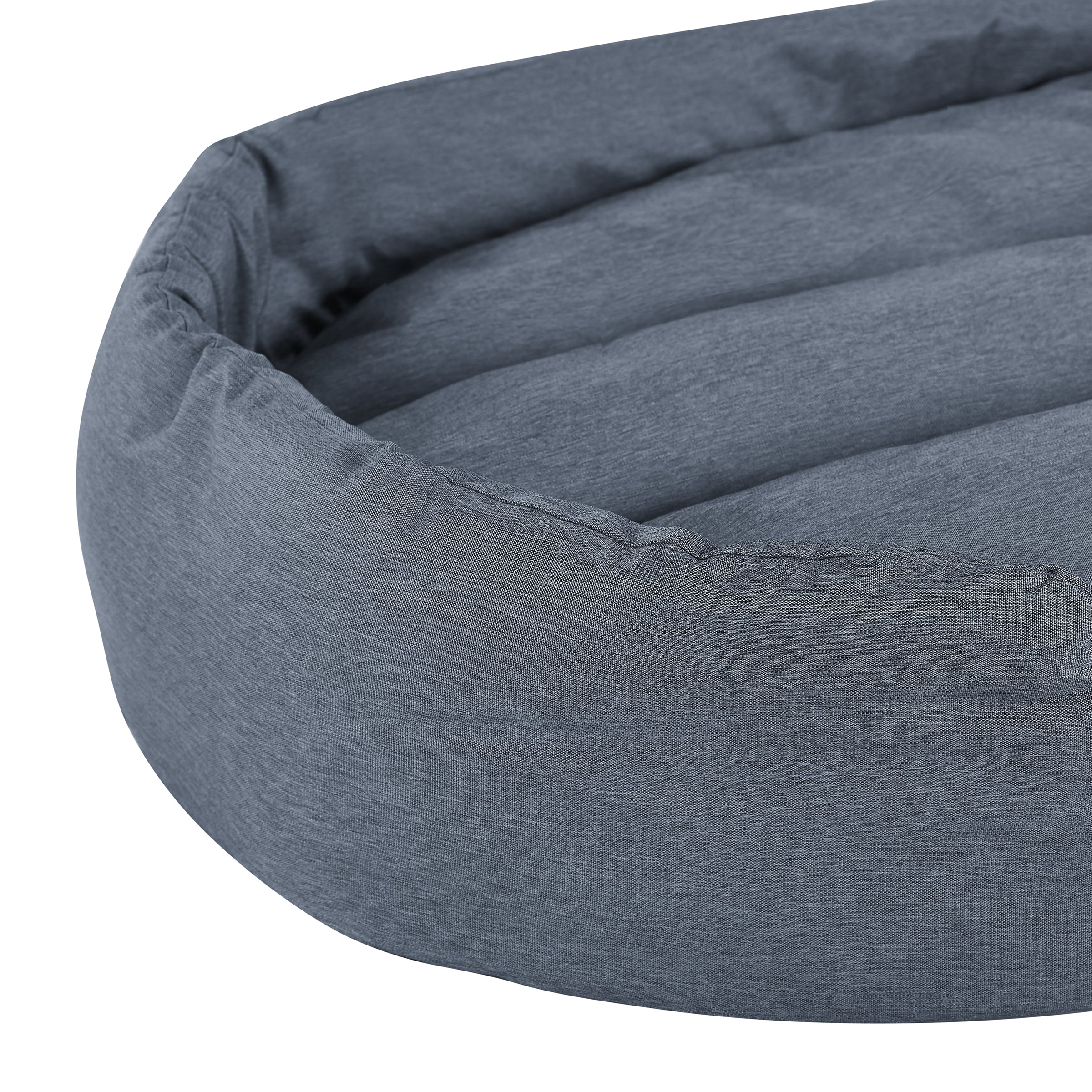 Missy®  Extra Large  Navy Blue Round Dog Bed