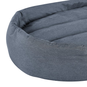 Missy®  Extra Large  Navy Blue Round Dog Bed