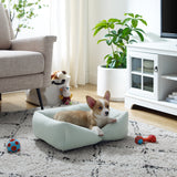 Ellie Small Light Blue Dog Bed