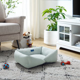 Ellie Small Light Blue Dog Bed