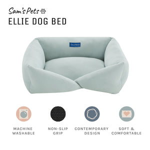 Ellie Small Light Blue Dog Bed