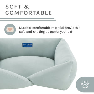 Ellie Small Light Blue Dog Bed
