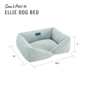 Ellie Small Light Blue Dog Bed