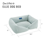 Ellie Small Light Blue Dog Bed