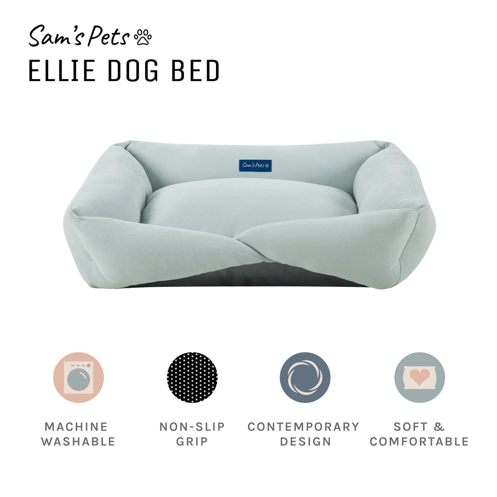 Ellie Medium Light Blue Dog Bed Sam s Pets LLC Ellie Medium Light Blue Dog Bed Sam s Pets LLC