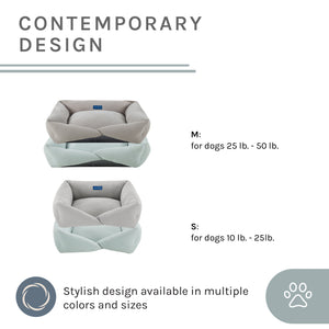 Ellie Medium Light Blue Dog Bed