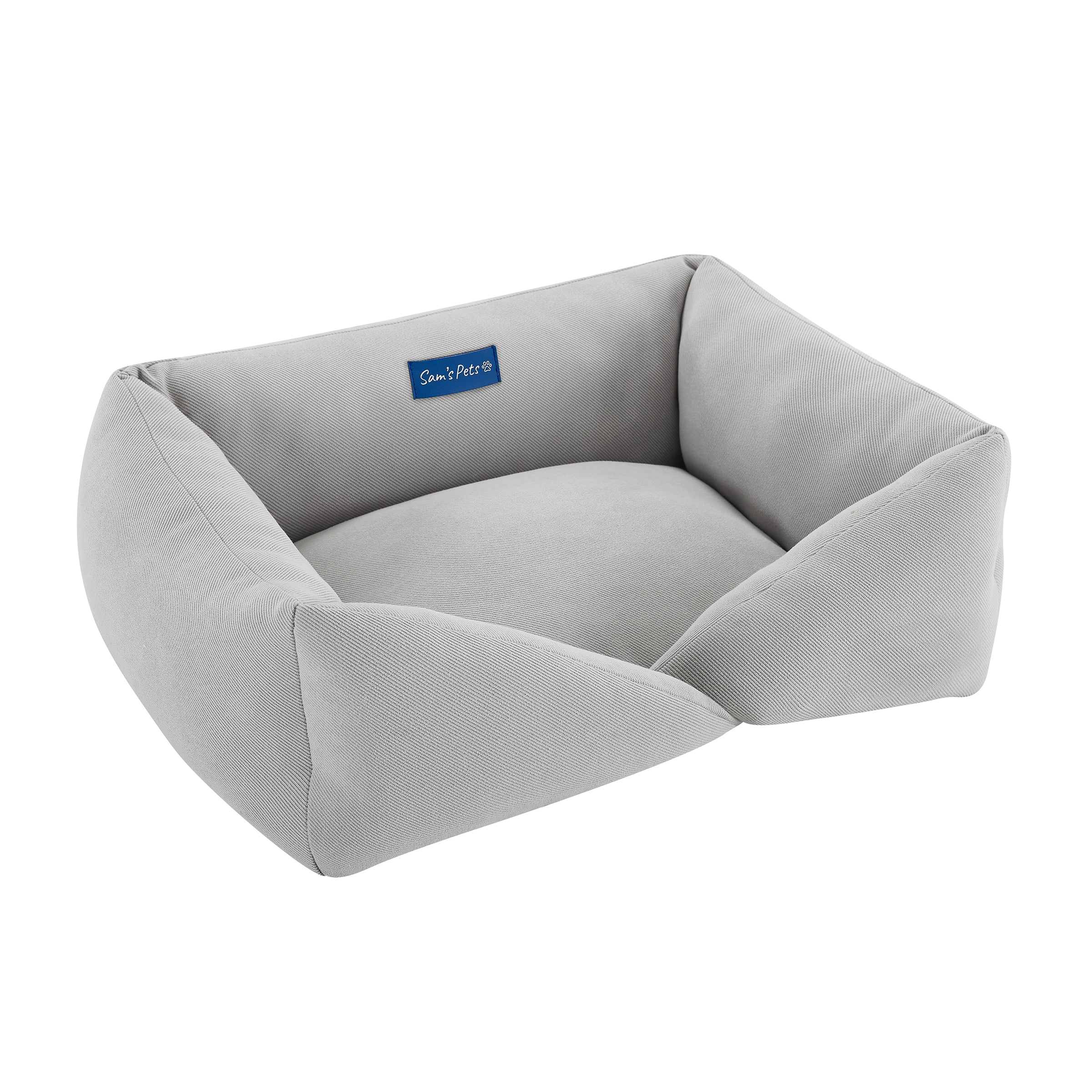 Ellie Small Gray Dog Bed