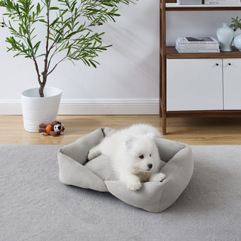 Ellie Medium Gray Dog Bed
