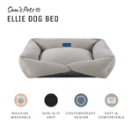 Ellie Medium Gray Dog Bed