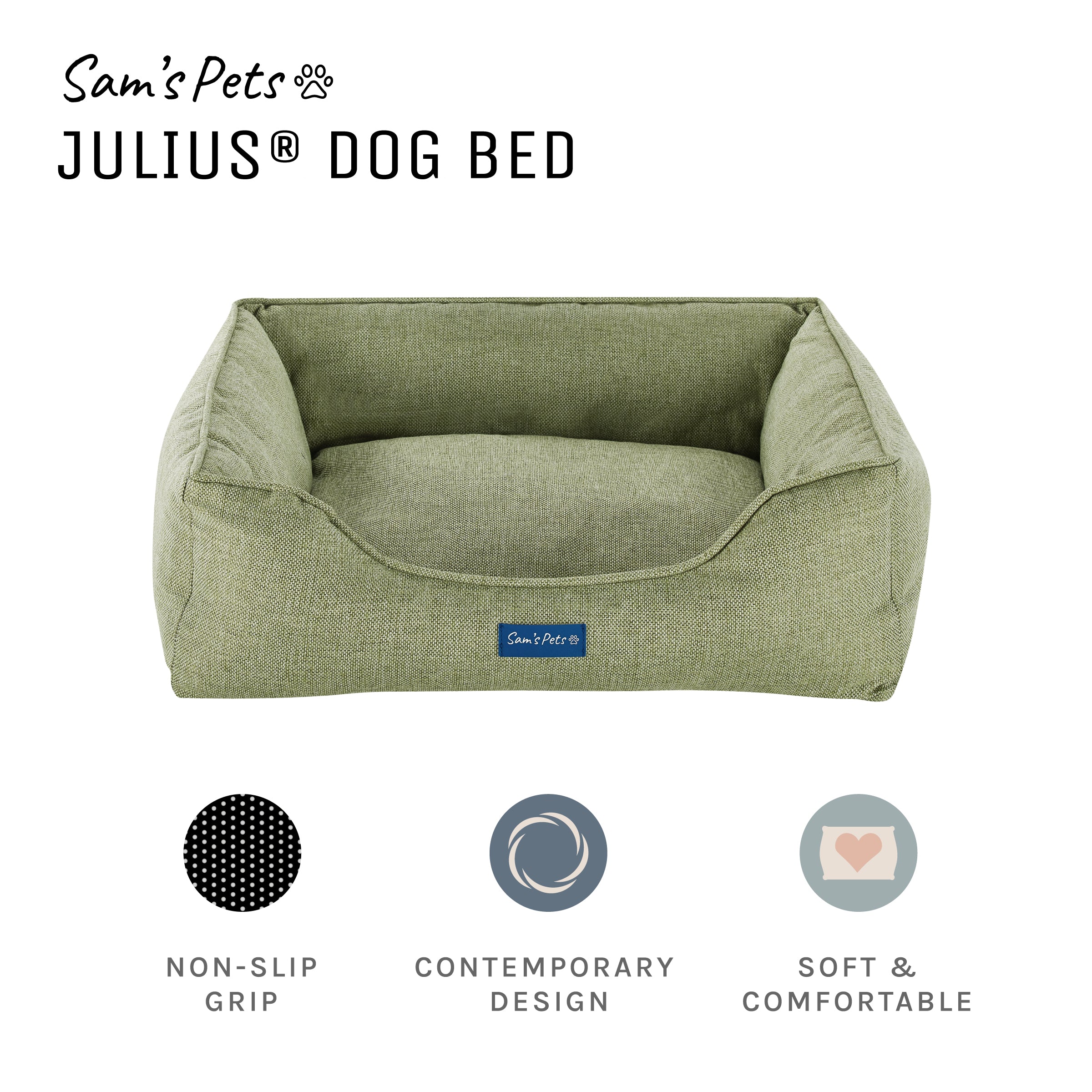 Julius® Small Olive Dog Bed