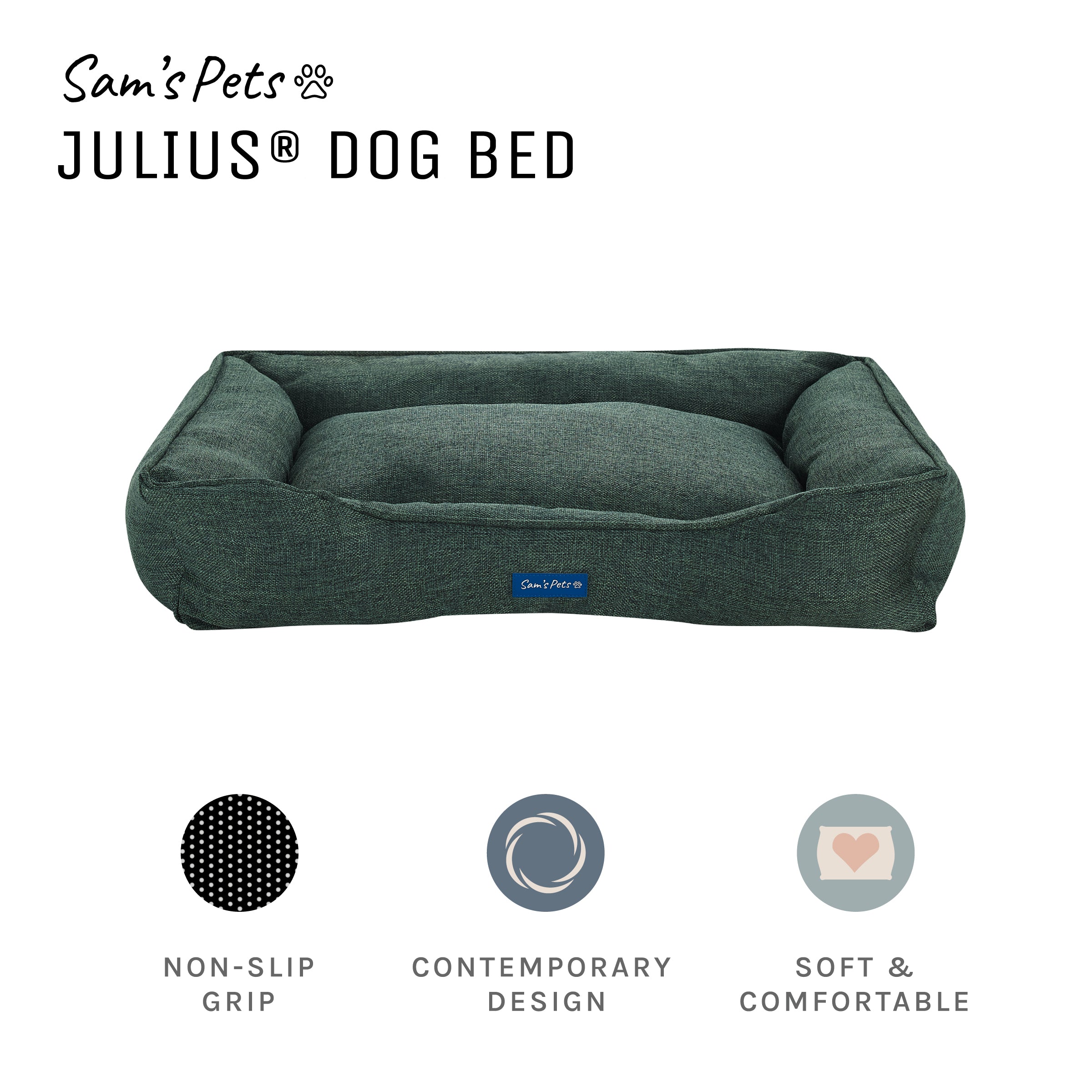 Julius®  Medium Olive Dog Bed