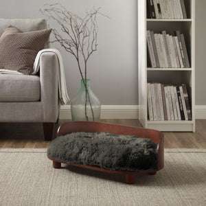 Kuai Cat Bed Bent Wood Medium Dark Brown