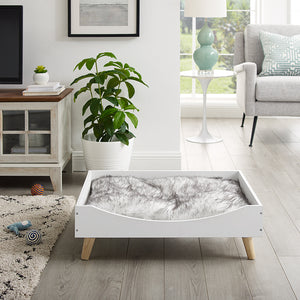 Chauncy® 9" White Cat Tree