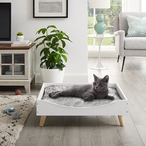 Chauncy® 9" White Cat Tree